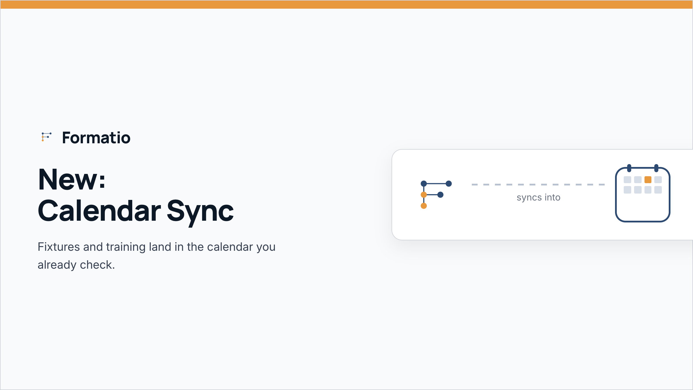 Never miss a match again: sync your team's fixtures to your own calendar