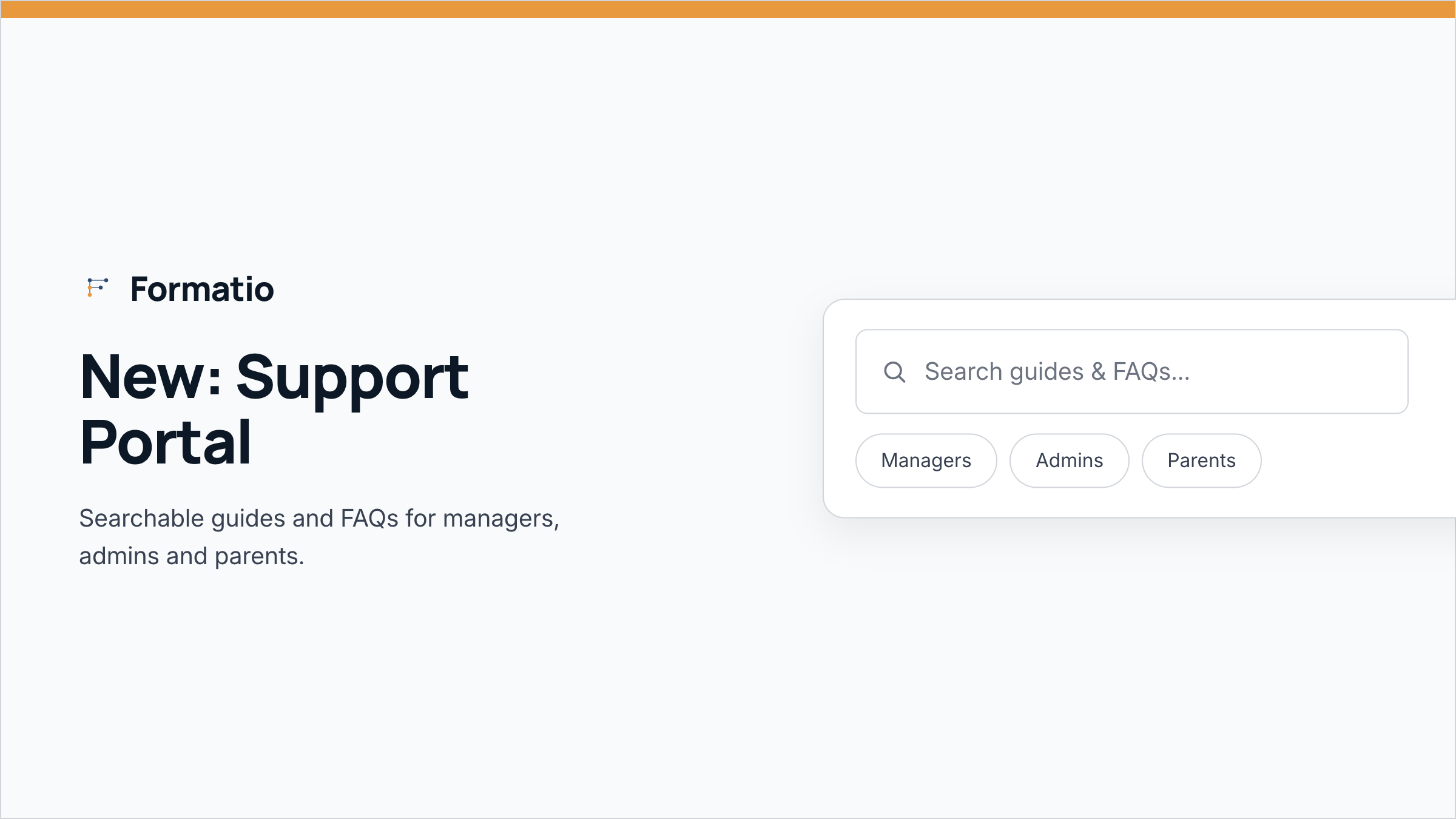 New: a help centre for every Formatio question, one click away